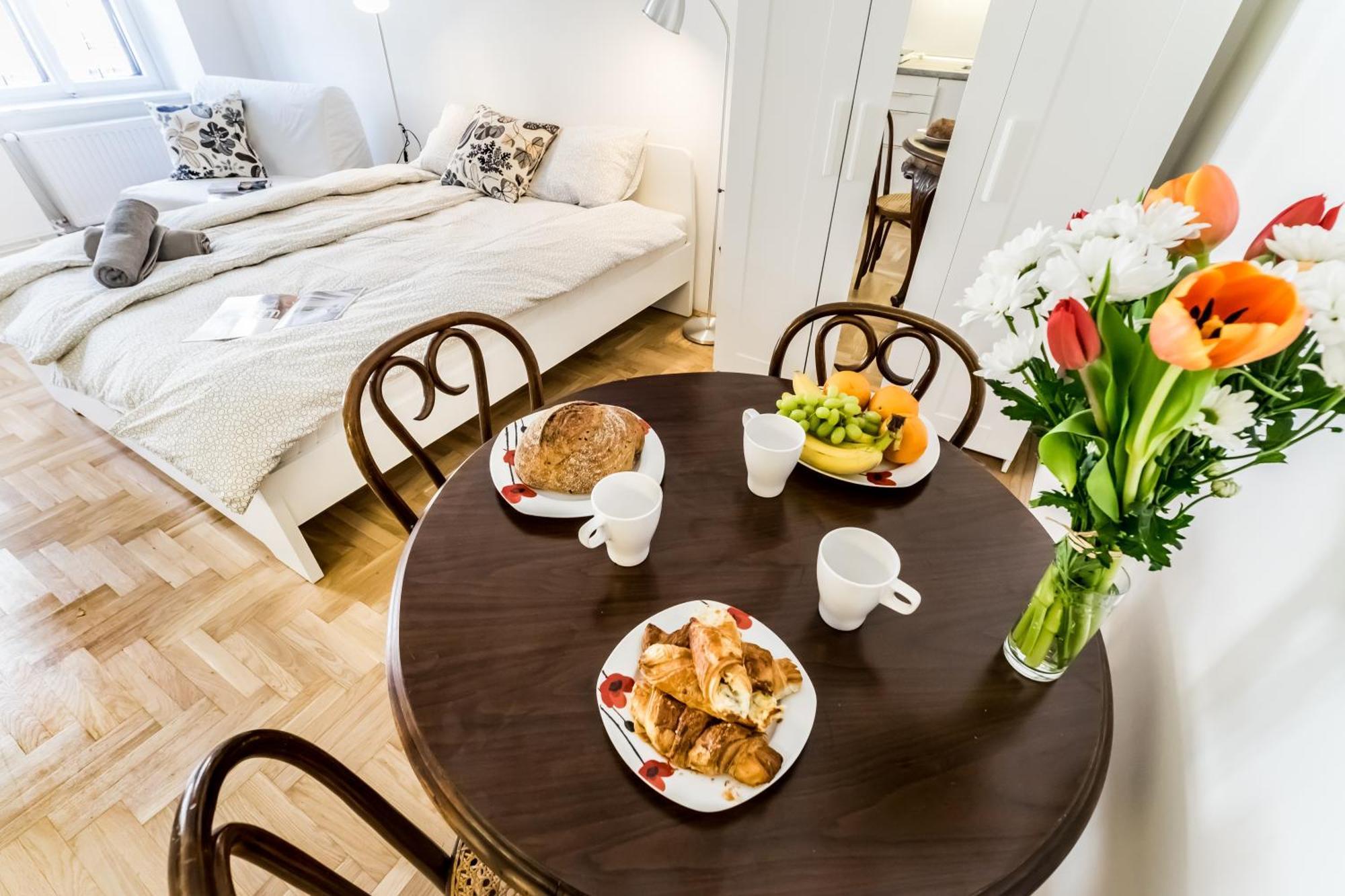 Corbie Downtown Apartment بودابست الغرفة الصورة